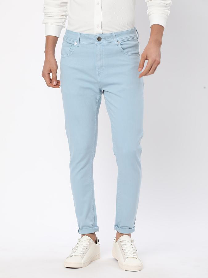 R&B Men's Fashion Carrot Fit Jeans