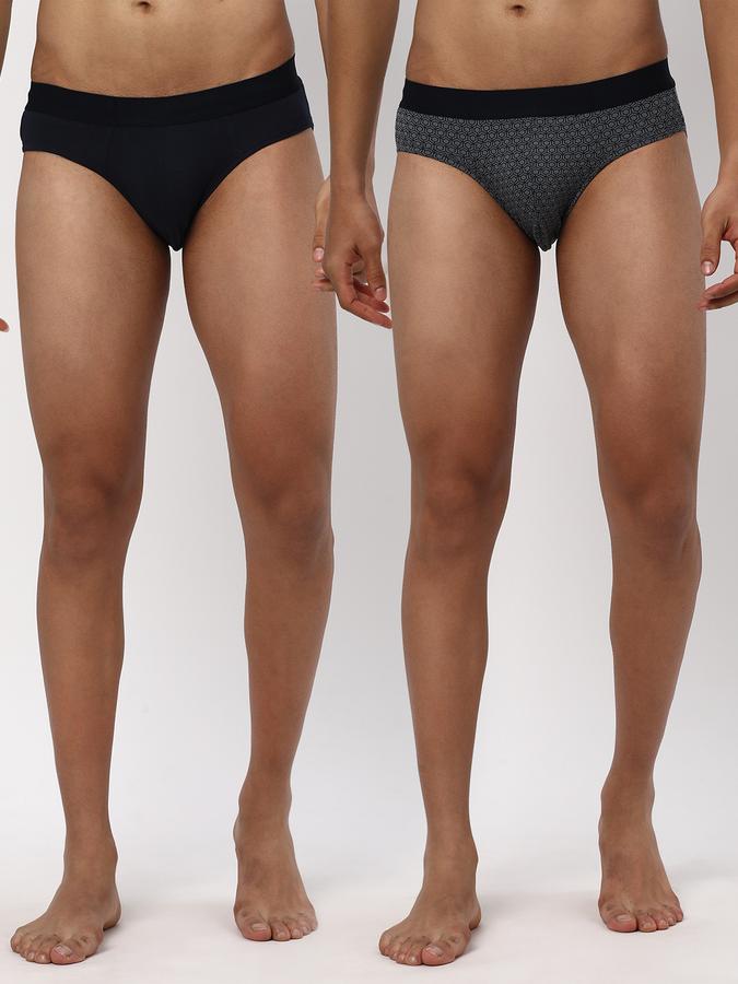 Pack of 2 Men Printed Briefs