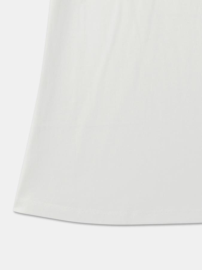 Girls Cotton Graphic Print Round Neck Short Sleeves Bow Detail Sleepwear Set