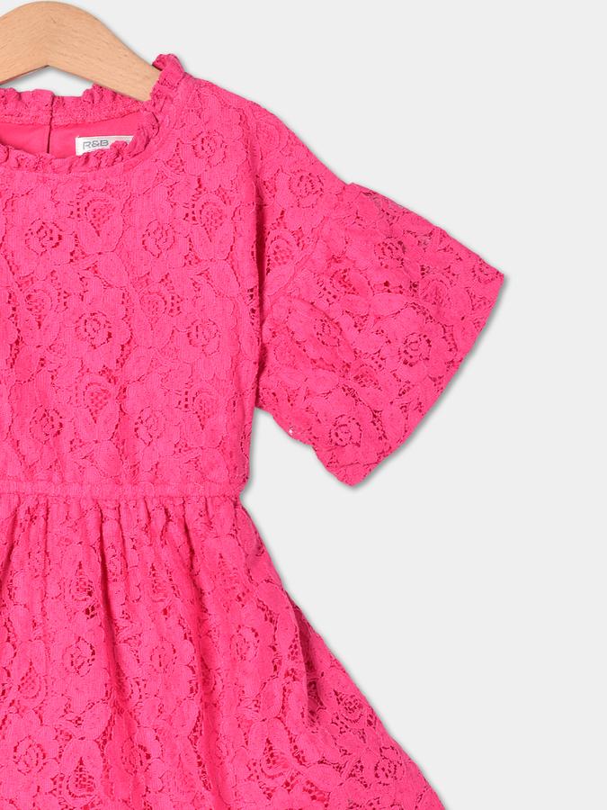R&B Girls Pink Dress image number 2