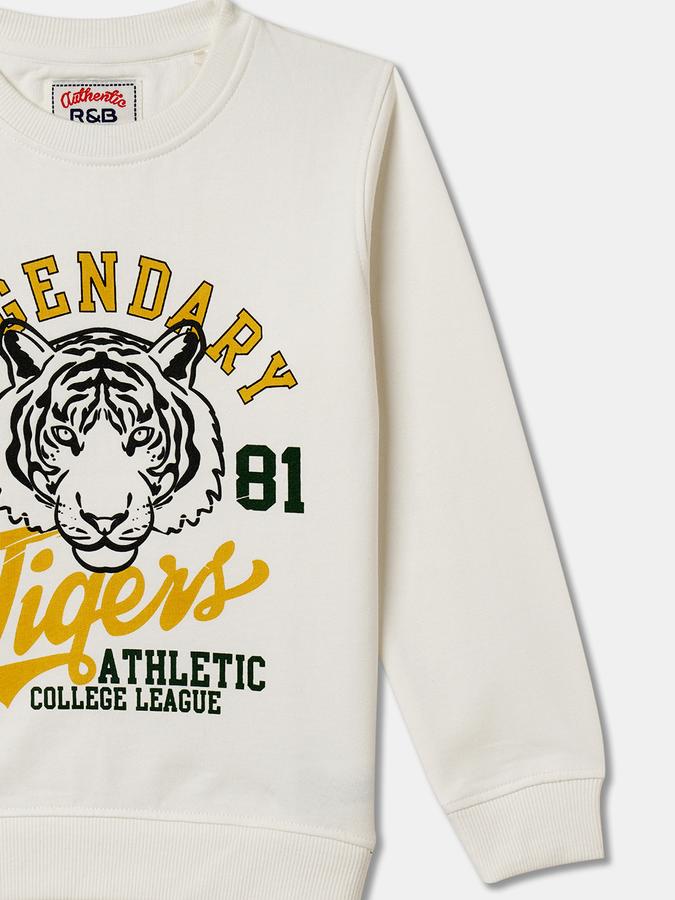 Full Sleeve Graphic Print Boys Sweatshirt image number 2