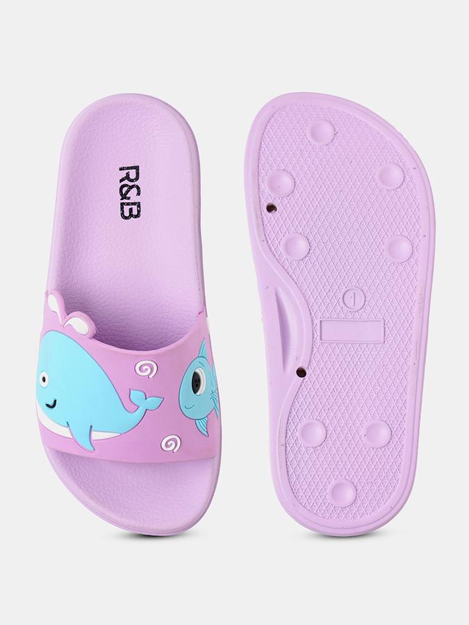 Girls Open-Toe Slides image number 3