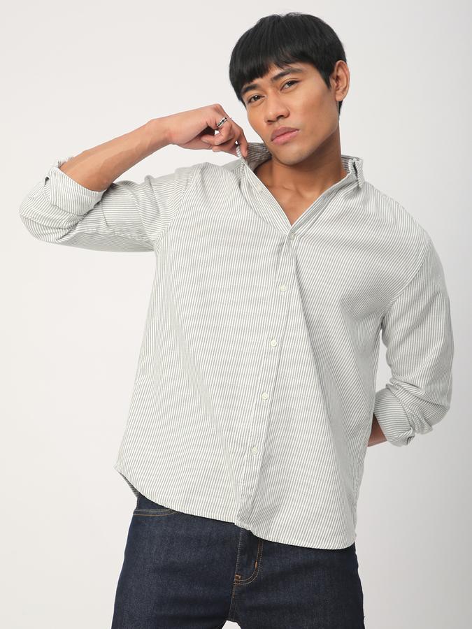 Men Striped Casual Shirt image number 0