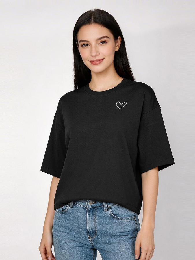 R&B Brown Solid Women Regular fit Top 