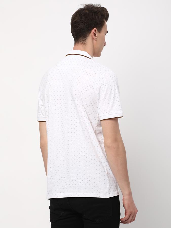Men Regular Fit Round-Neck T-Shirt image number 2