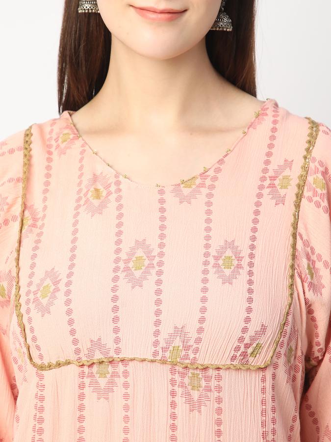 R&B Women Printed A-line Kurta image number 3