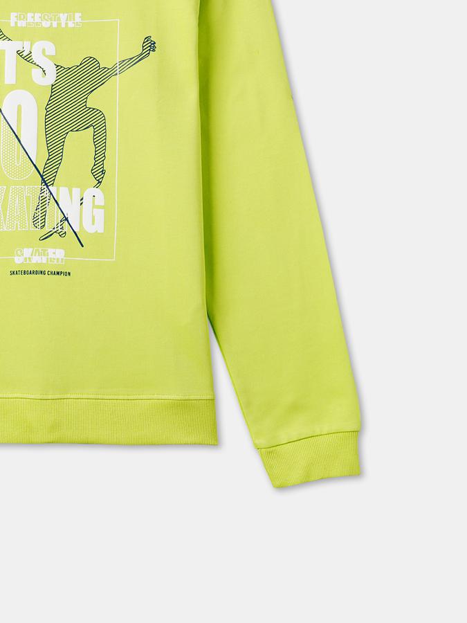 R&B Boys Green Sweatshirts & Hoodies image number 3