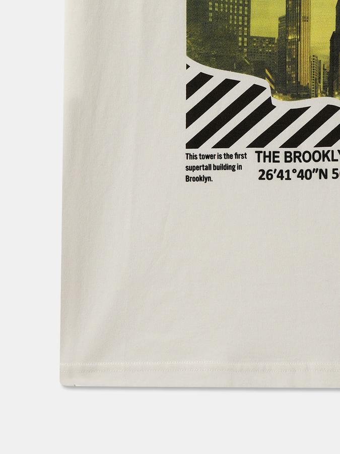 Boys Graphic Print Pure Cotton Regular T Shirt image number 3