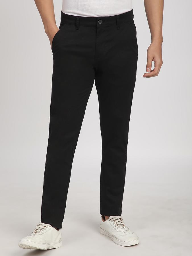 R&B Men's Black Trousers