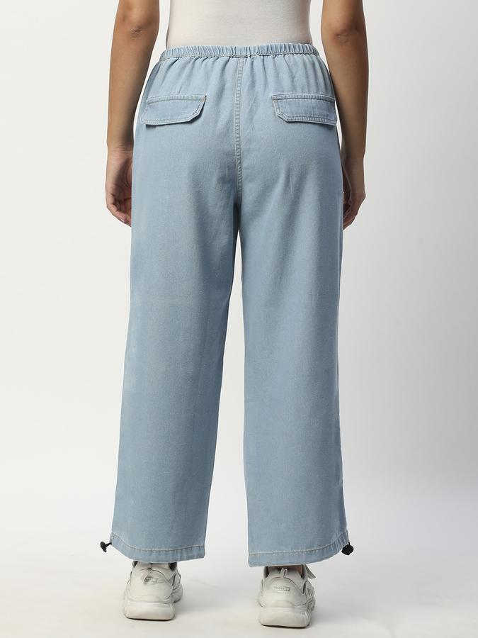 Women Solid Pants & Trousers image number 2