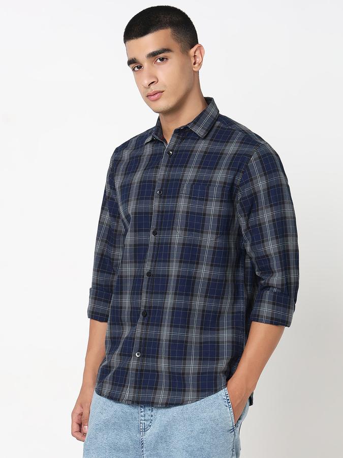 MEN REGULAR FIT Long Sleeves SHIRT image number 2