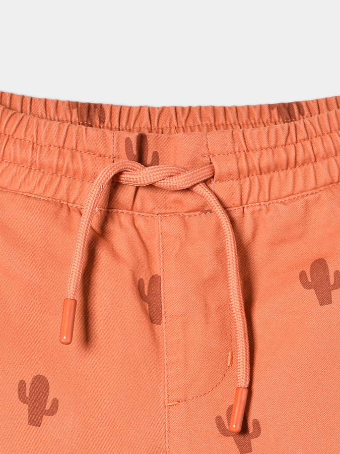 R&B Boys Brown Shorts & 3/4Ths image number 3