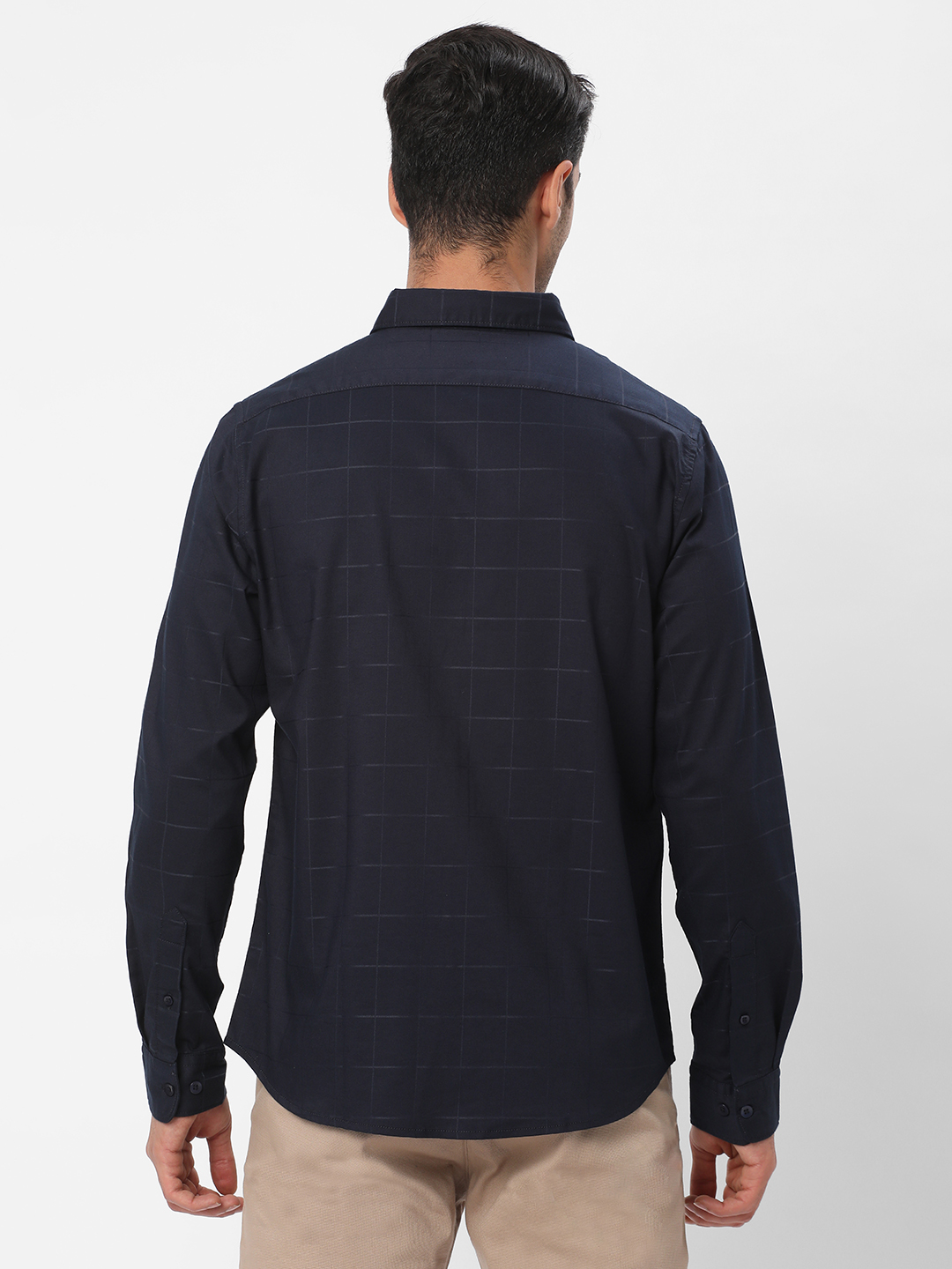 R&B Men Blue Casual Shirts image number 2