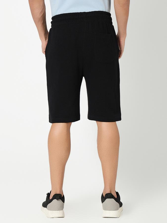 Solid Men Casual Shorts image number 3