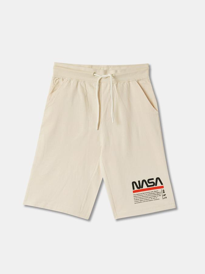 Boys Typographic Print T-Shirt & Shorts Set data-index=