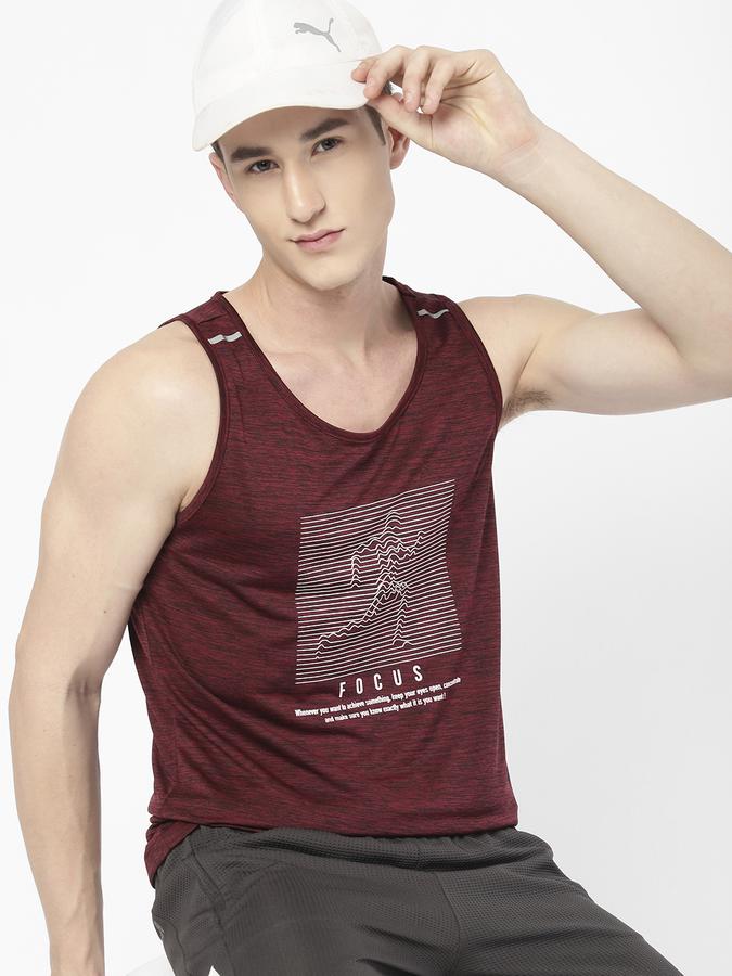 R&B Men Red Tank Top image number 0