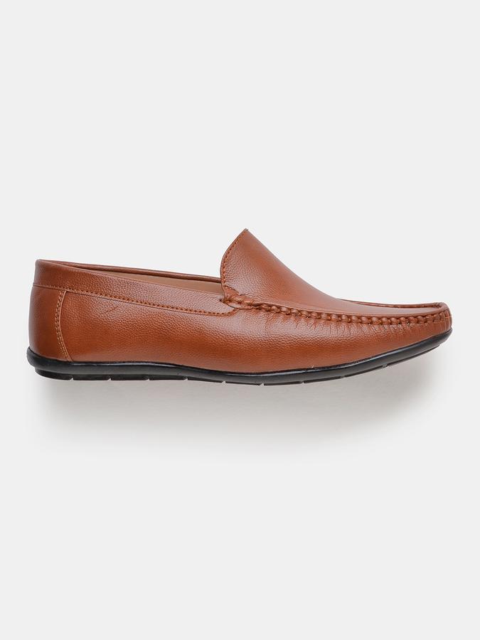 Round-Toe Slip-On Loafers image number 1