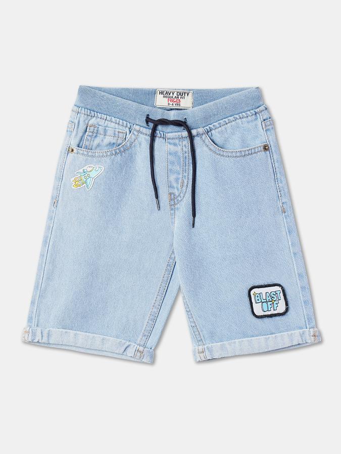 R&B Boys Blue Shorts & 3/4ths image number 0