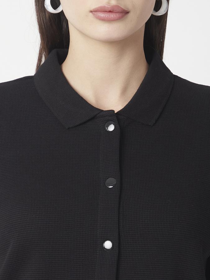 Casual Solid Women Top image number 3