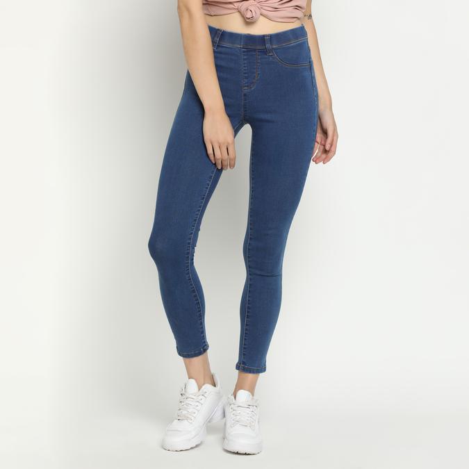 R&B Ankle length Blue Jeans