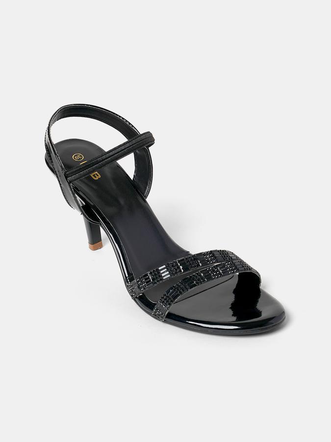 R&B Women Black Heels image number 2