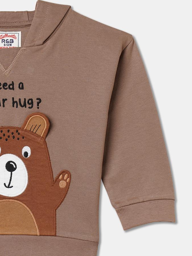Full Sleeve Graphic Print Baby Boys Sweatshirt image number 2