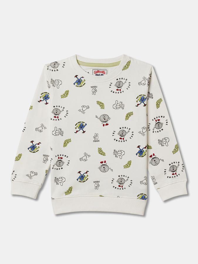 Full Sleeve Graphic Print Boys Sweatshirt