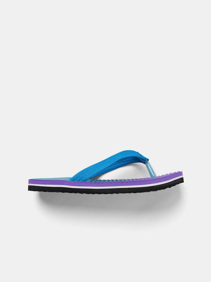 R&B Women Blue Flip Flops image number 1