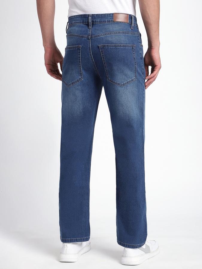 Men Cotton Blend Carrot Fit Flat Front Five Pocket Pants