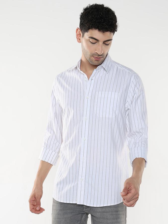 Men Striped Casual Shirt image number 0