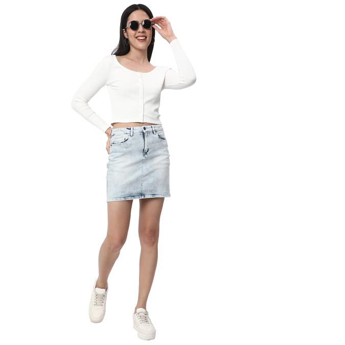 R&B Women's Long Sleeve Rib Tee image number 1