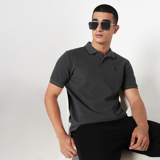 MENS TEXTURE POLO