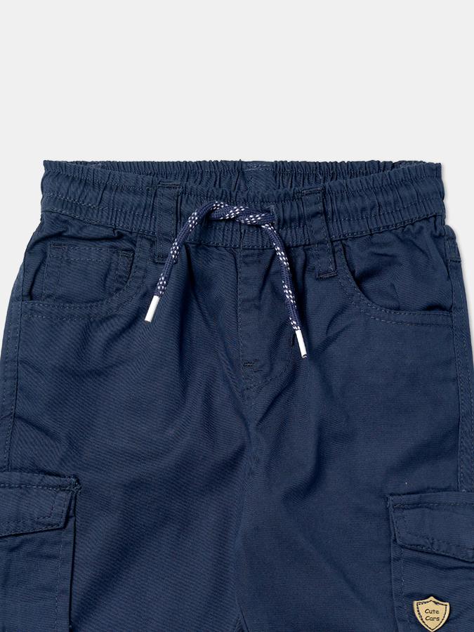 R&B Boys Blue Track Pants & Joggers image number 2