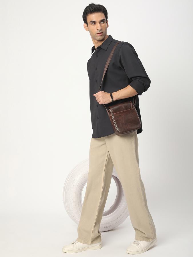 Men Self Design Casual Shirt image number 1