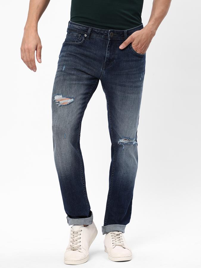 R&B Men's Fashion Slim Fit Jeans