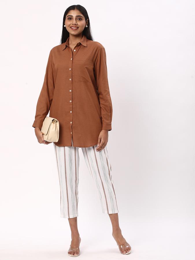 Women Striped Pants image number 1