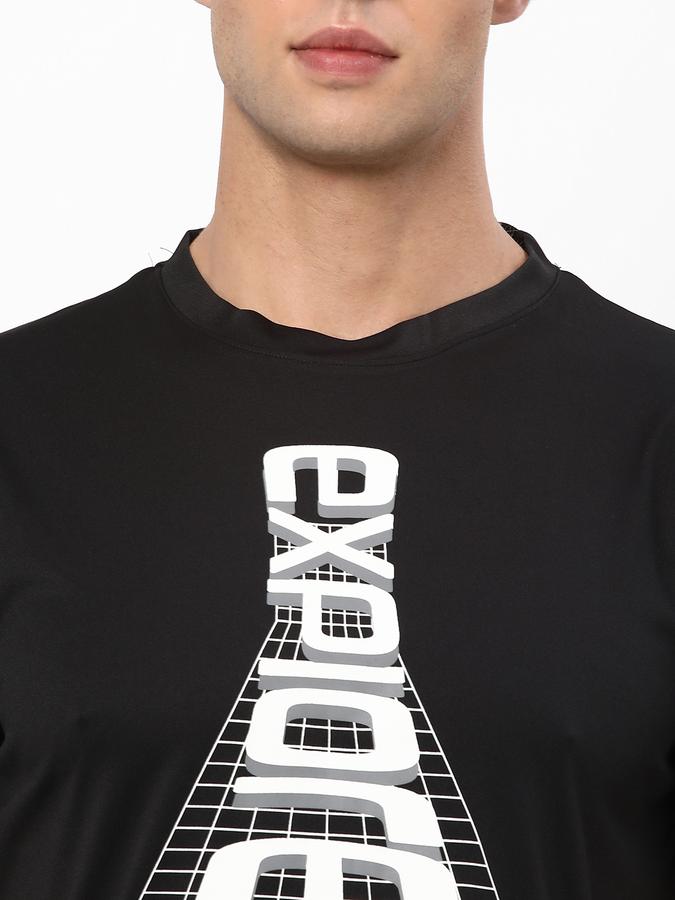R&B Men's Active Typographic T-Shirt image number 3