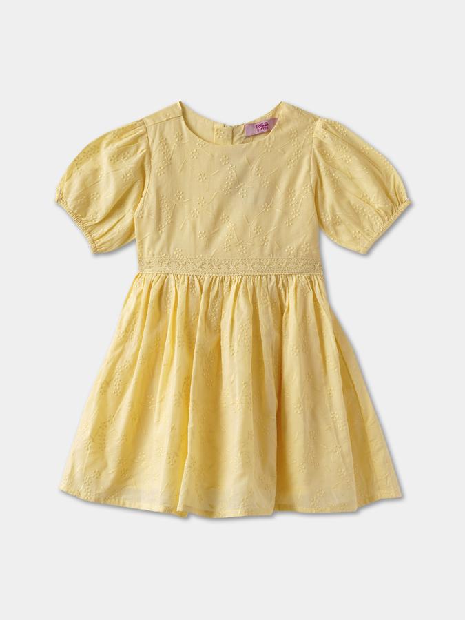 Girls Midi/Knee Length Party Dress 