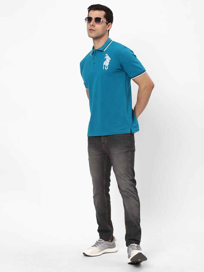 Men Regular Fit Polo T-Shirt image number 1