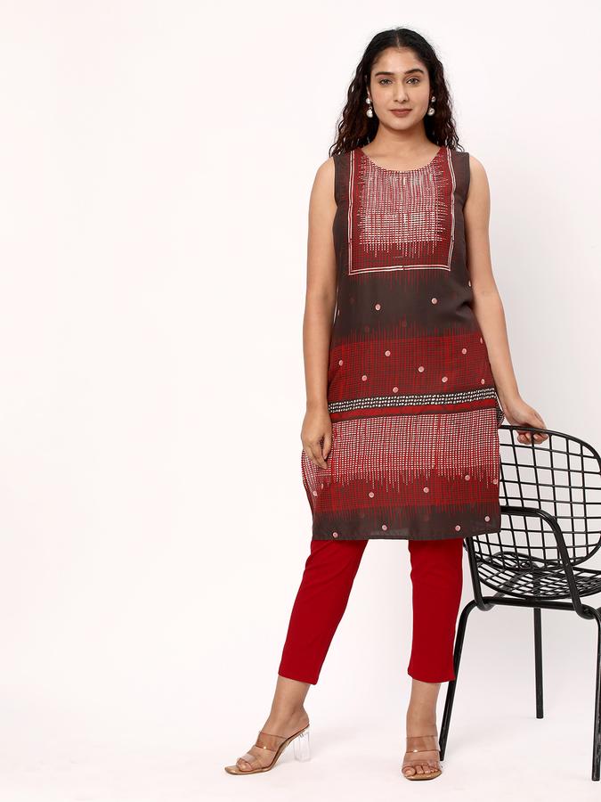 R&B Women Grey Kurtas image number 1