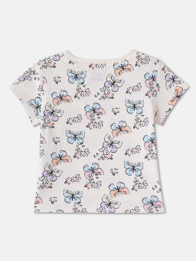 R&B GIRLS Short Sleeves GRAPHIC TEE image number 1