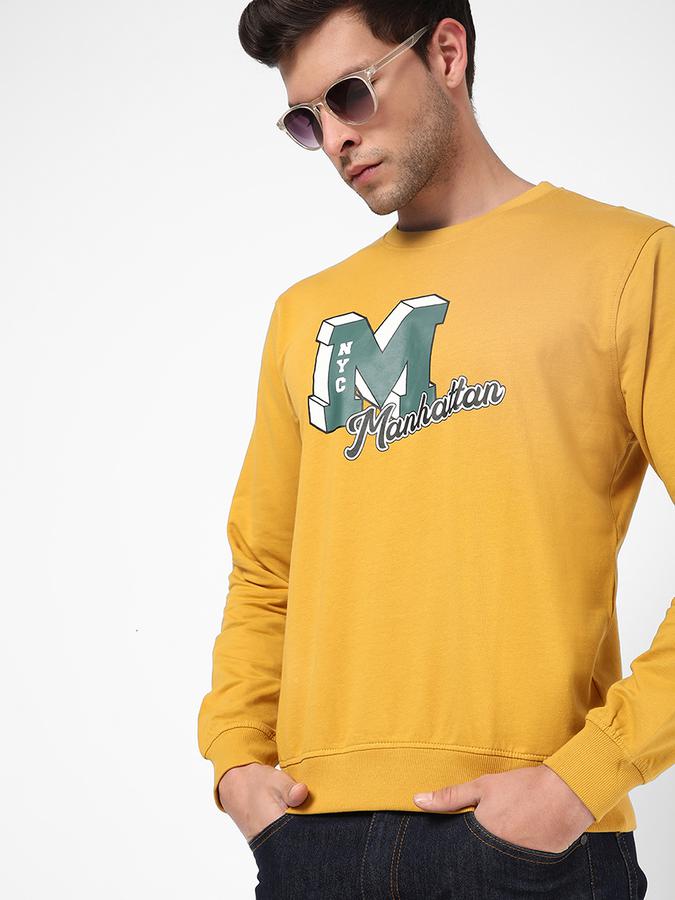 R&B Yellow Men Sweatshirts & Hoodies