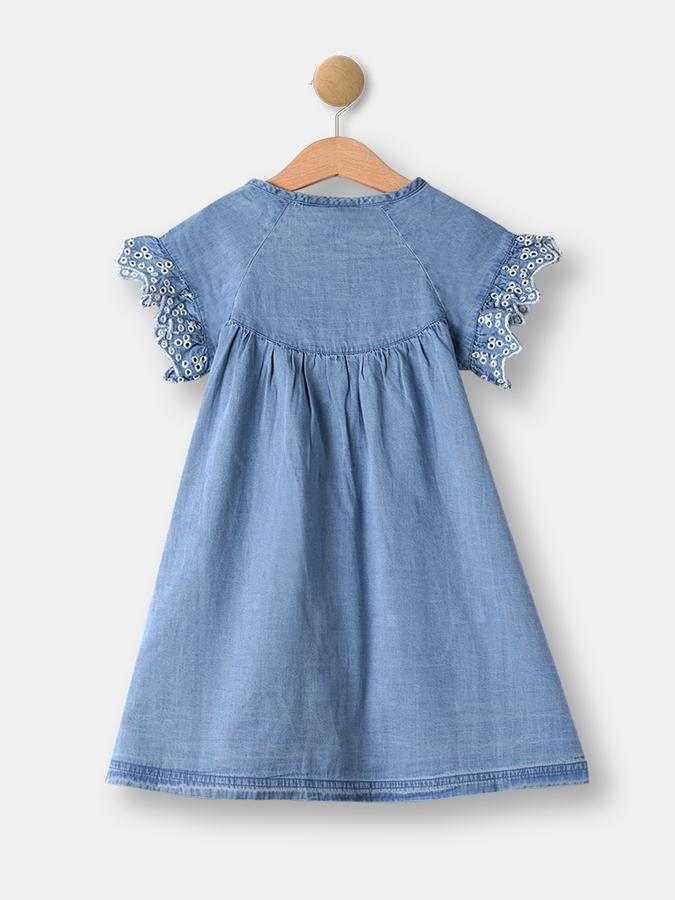 R&B Girls Blue Dresses image number 1