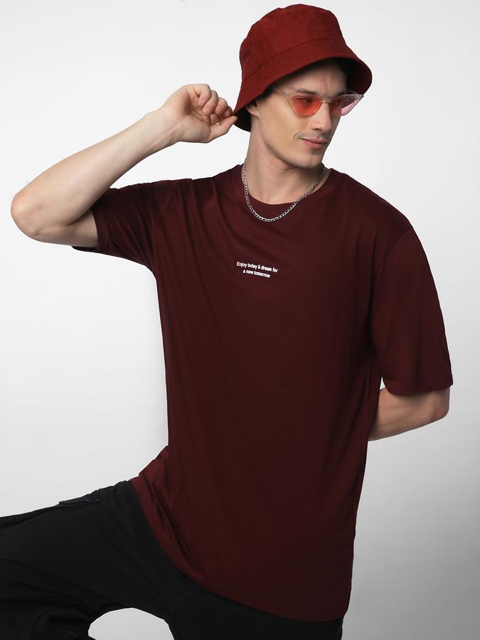 R&B MEN'S Graphic Printed T-Shirt with Crew Neck and Short Sleeves
