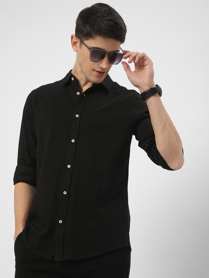 Men Regular Fit Cotton Shirt image number 0