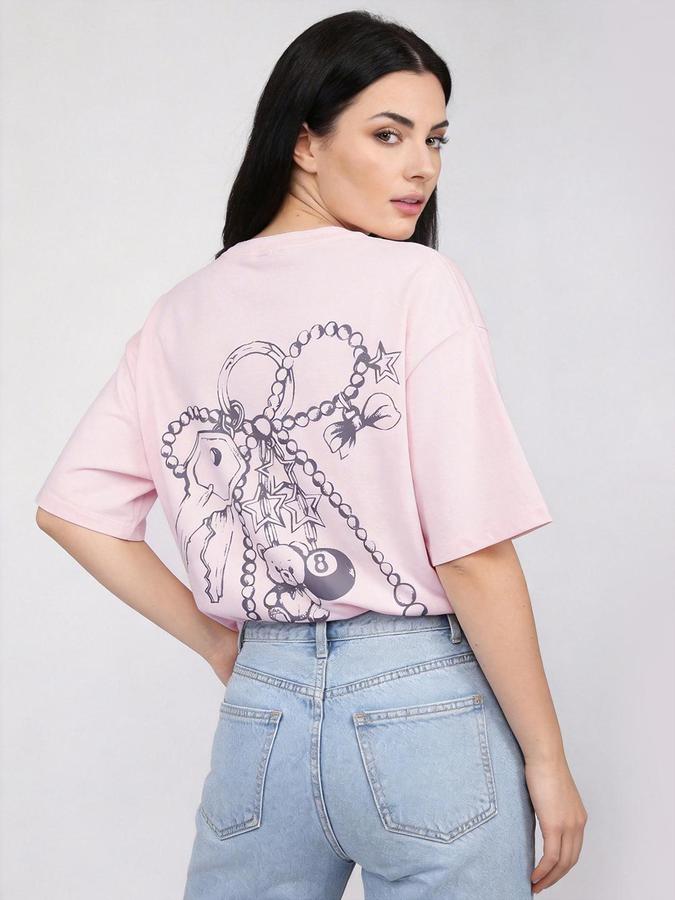 R&B Pink Solid Women Regular fit Top 