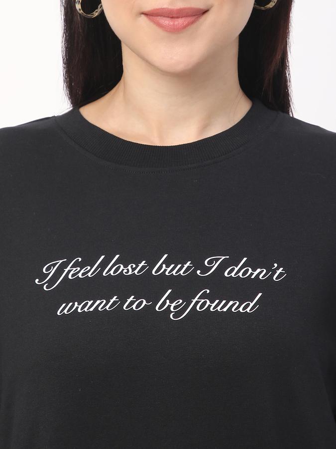 Full Sleeve Graphic Print Women Sweatshirt image number 3