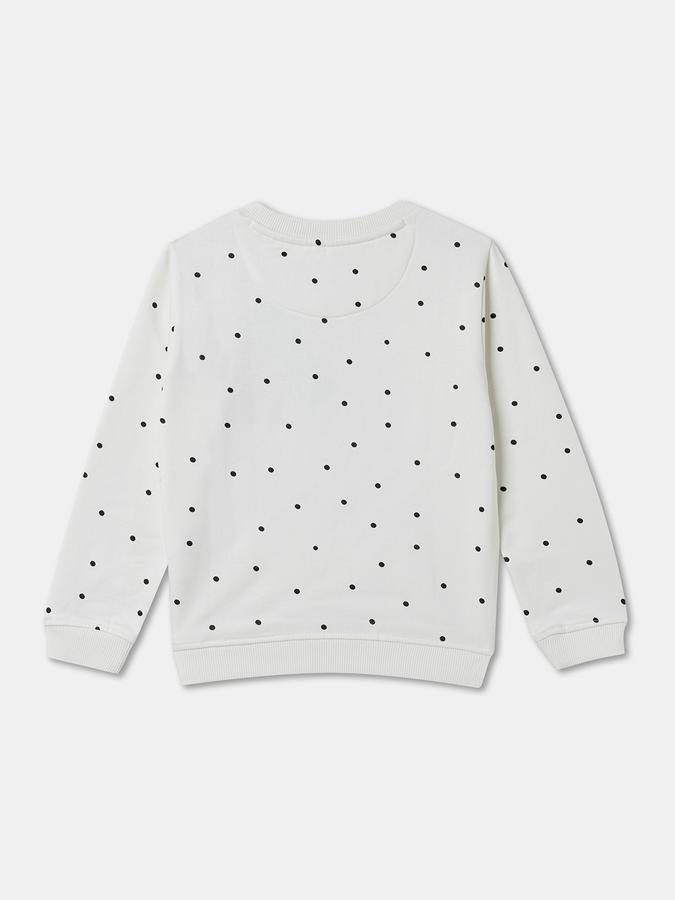 Full Sleeve Printed Girls Sweatshirt image number 1