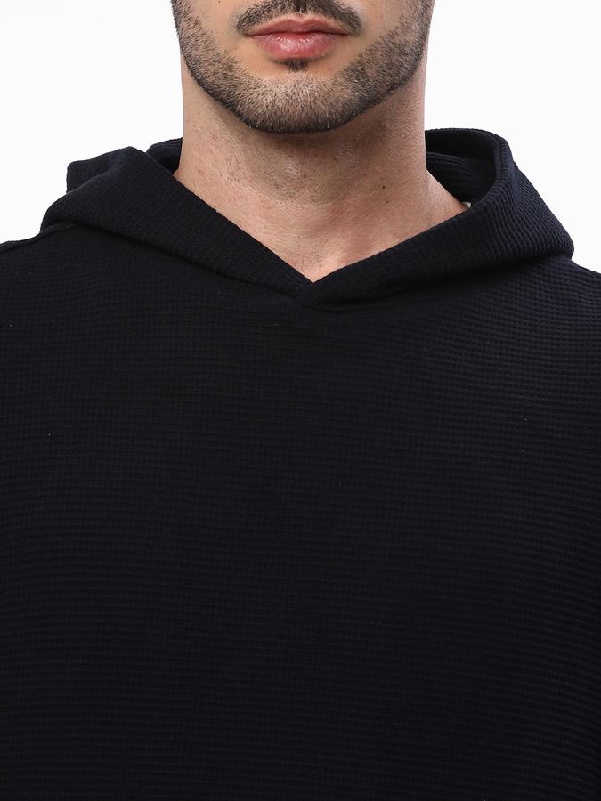 R&B Men's Structured Sweat Top With Hoodie image number 3