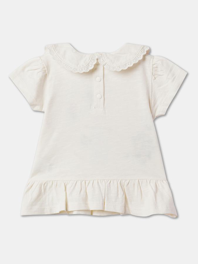 Girl Regular Fit Embroidered Top image number 1